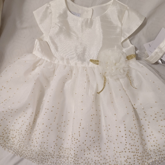 NWT Special Occasion by Marmellata Ivory Formal Dress Size 18M - Picture 3 of 8